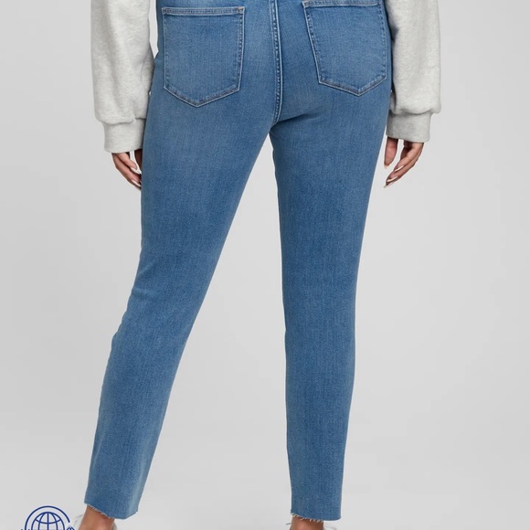 GAP High Rise Destructed Jeggings - 20/35 - Picture 3 of 8